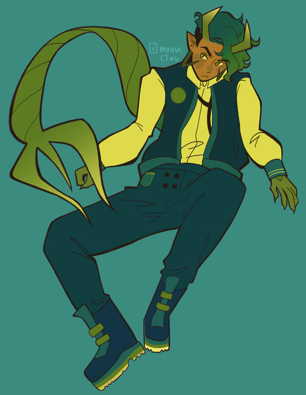 ↳ flat color fullbody $35